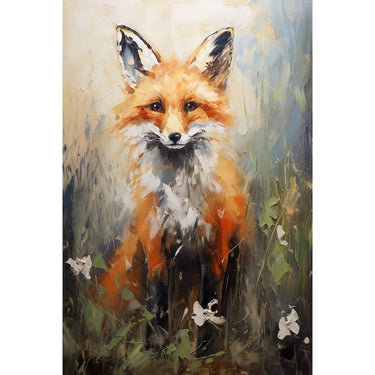 Fox Canvas on Canvas